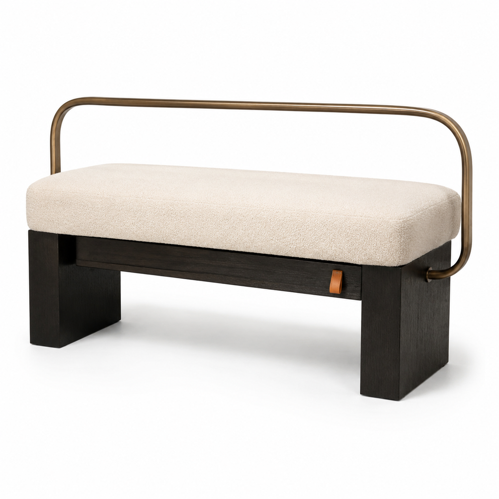 Drapearc Shawl-Rail Bench