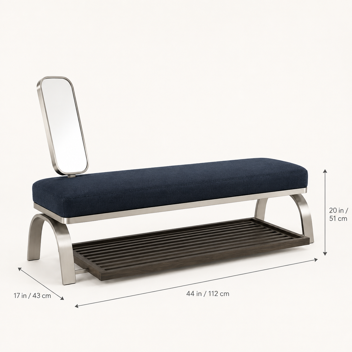 Mirrorstep Dressing Bench