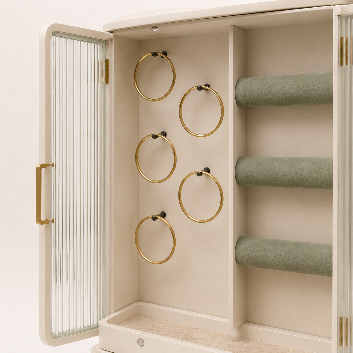 Halogrid Jewelry and Belt Cabinet