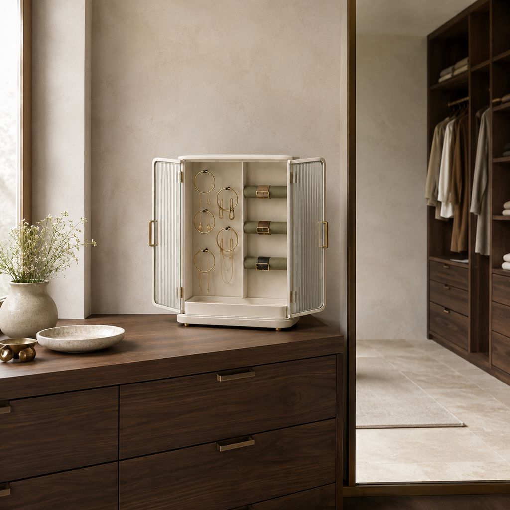 Halogrid Jewelry and Belt Cabinet