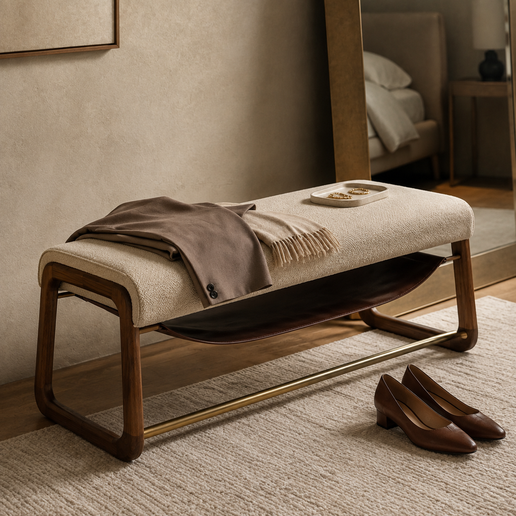 Hemloop Roll-Edge Dressing Bench