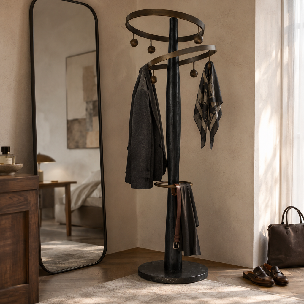 Orbitcollar Sculptural Coat Stand