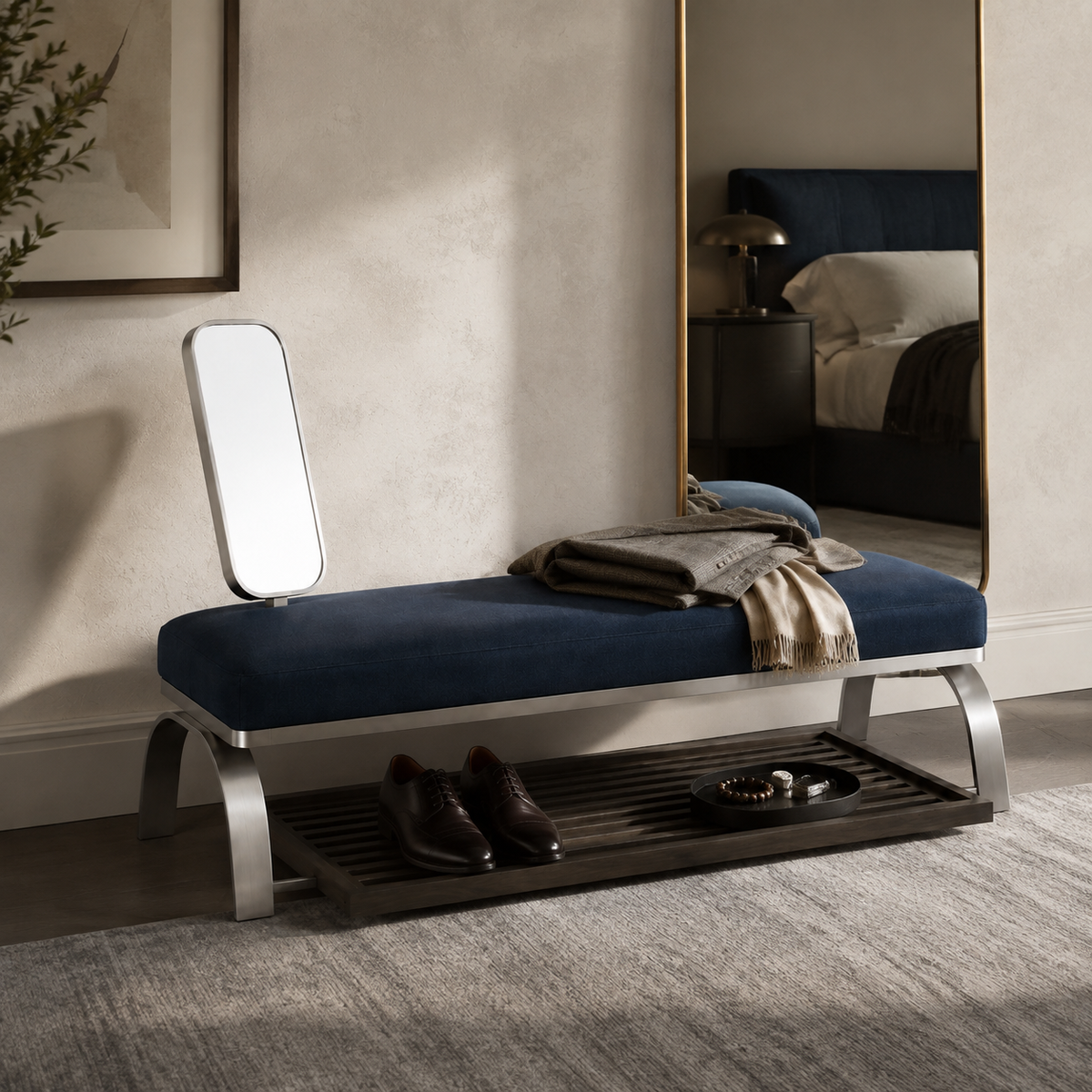 Mirrorstep Dressing Bench