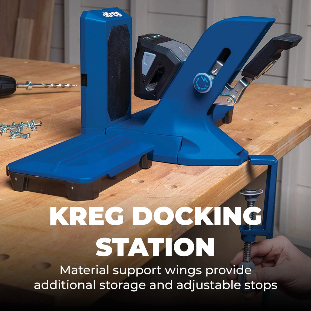 Kreg Tool Pocket-Hole Jig 720PRO - Includes Durable Kreg Pocket-Hole Screws